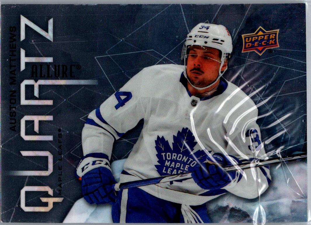2021-22 Upper Deck Allure - Quartz Auston Matthews #AQ-AM front