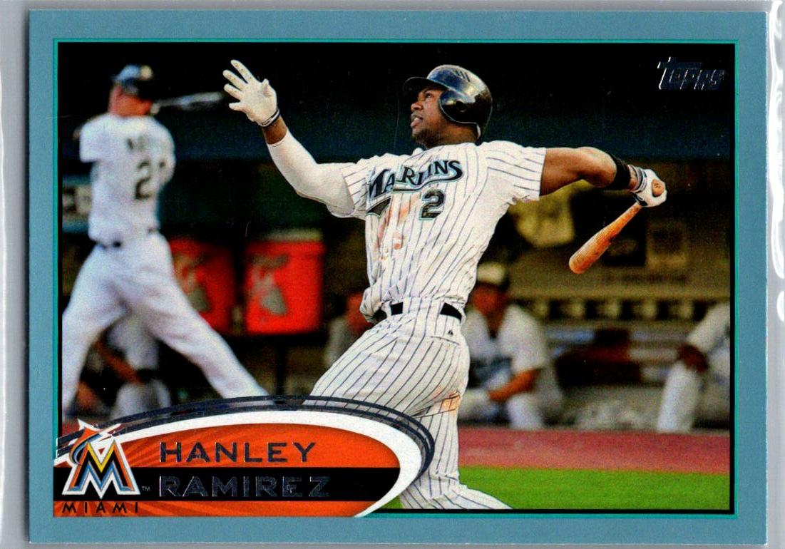 2012 Topps - Blue Hanley Ramirez #60 front