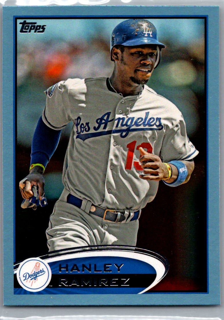 2012 Topps Update - Walmart Blue Border Hanley Ramirez #US57 front