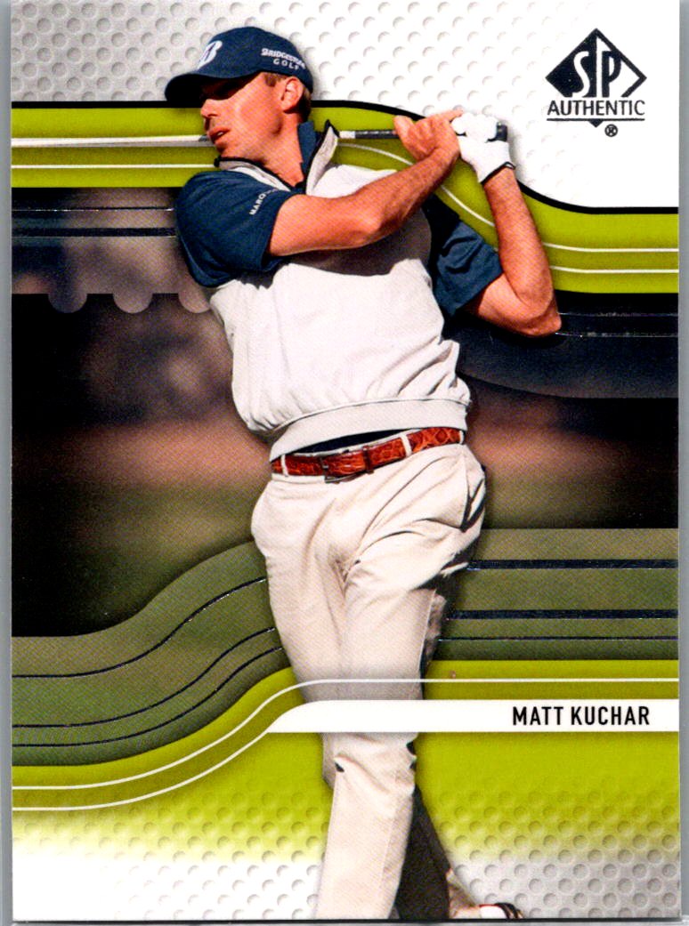 2012 SP Authentic Matt Kuchar #12 front