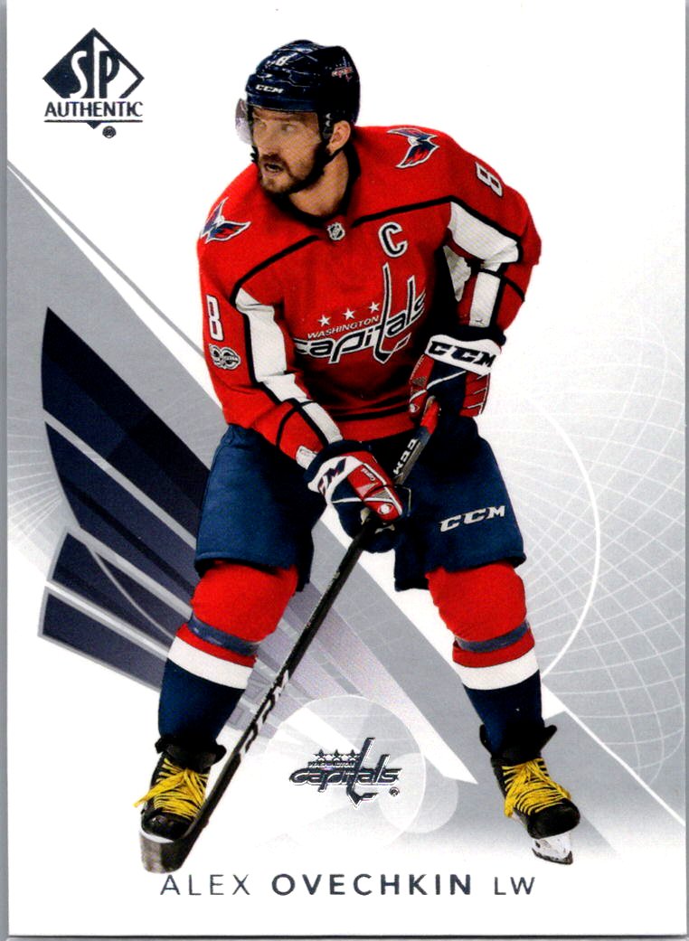 2017-18 SP Authentic Alex Ovechkin #30 front