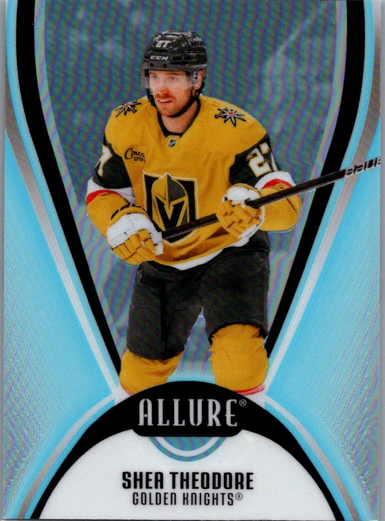 2025-26 Upper Deck Allure Shea Theodore #68 front