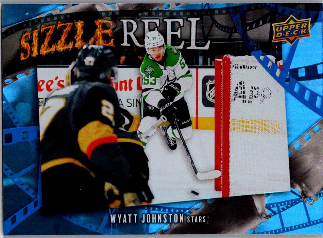 2025-26 Upper Deck - Sizzle Reel Wyatt Johnston #SR-23 front