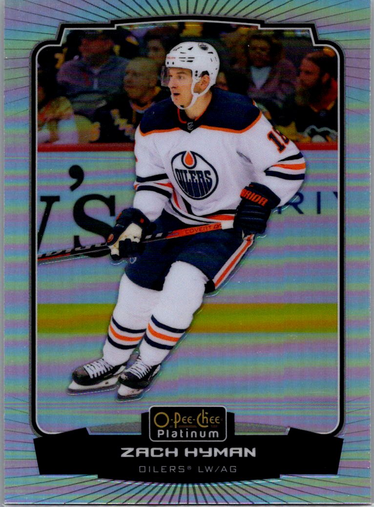 2022-23 O-Pee-Chee Platinum - Rainbow Zach Hyman #115 front