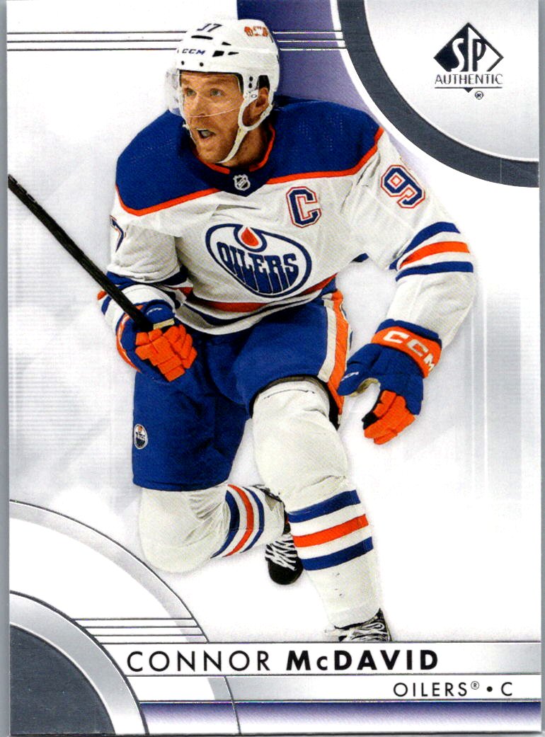 2023-24 SP Authentic Connor McDavid #1 front