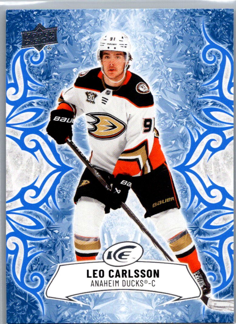 2024-25 Upper Deck Ice Leo Carlsson #62 front