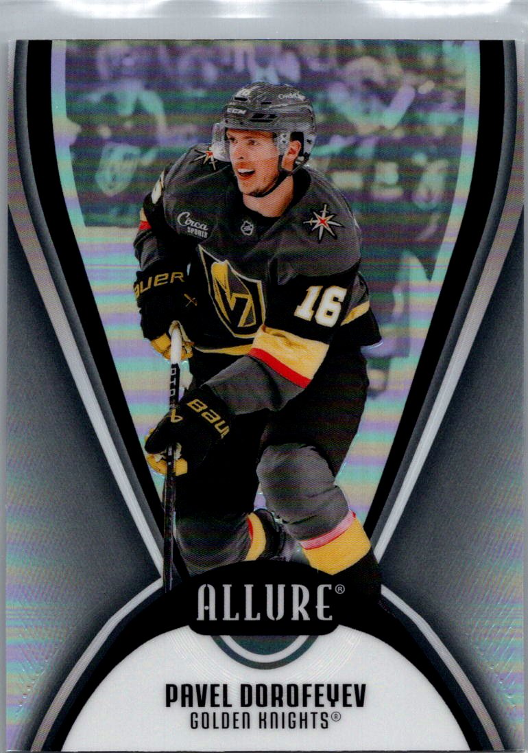 2025-26 Upper Deck Allure - Black Rainbow Pavel Dorofeyev #85 front