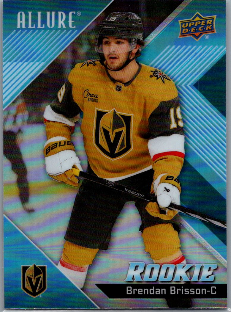 2024-25 Upper Deck Allure Brendan Brisson #107 RC front