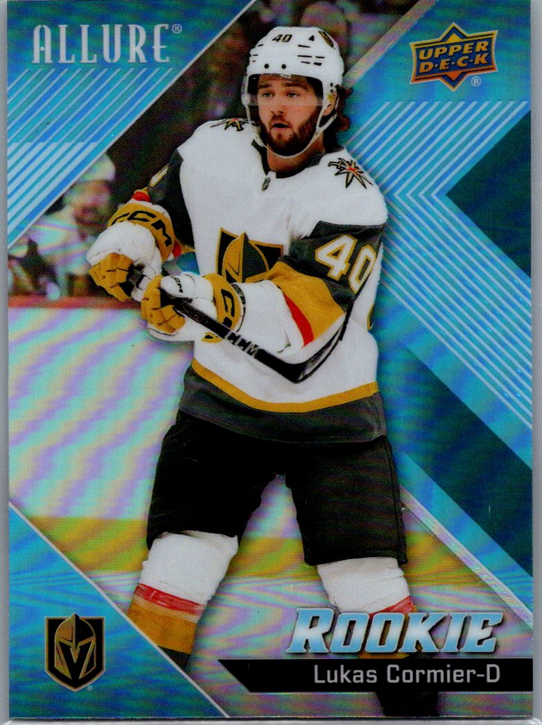 2024-25 Upper Deck Allure Lukas Cormier #115 RC front