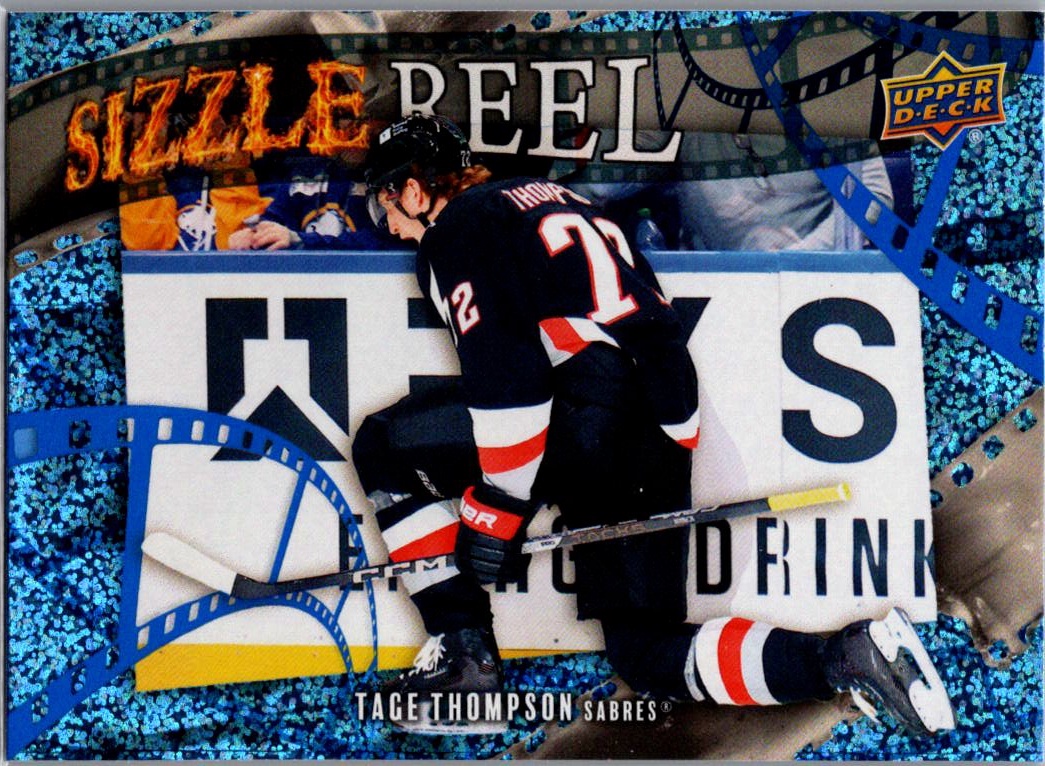 2025-26 Upper Deck - Sizzle Reel Speckle Tage Thompson #SR-46 front