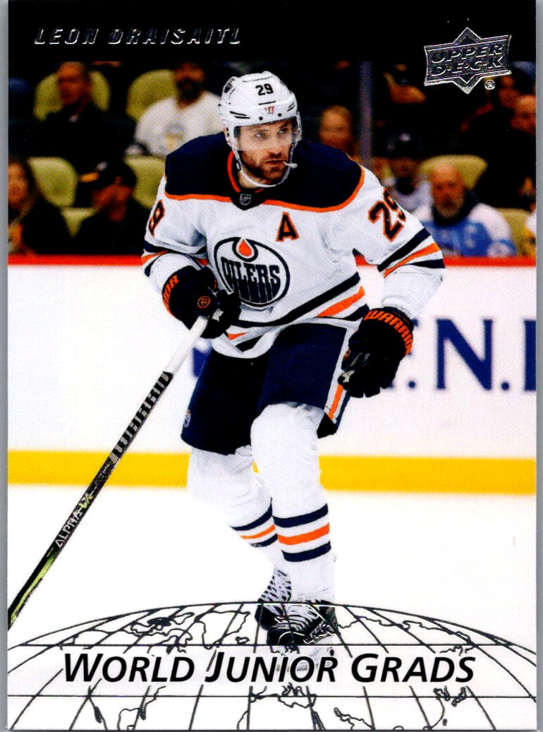 2022-23 Upper Deck - World Junior Grads Gold Leon Draisaitl #WG-2 front
