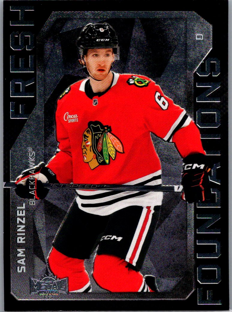 2025-26 SkyBox Metal Universe - Fresh Foundations Sam Rinzel #FF-4 front