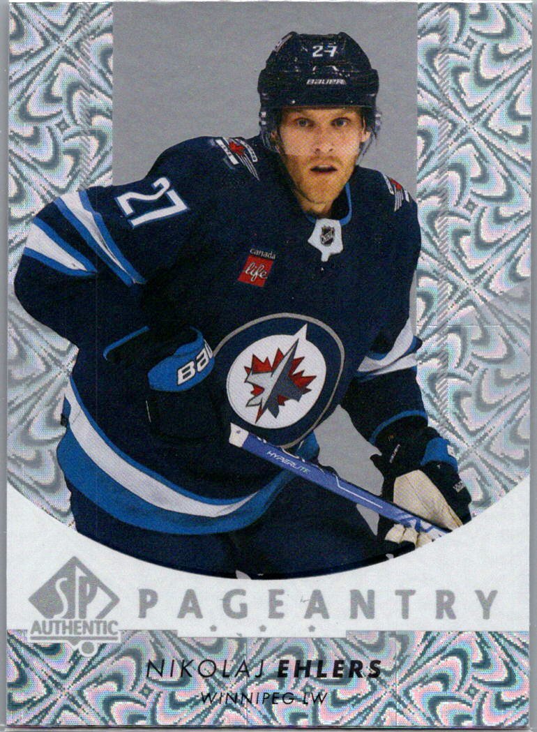 2022-23 SP Authentic - Pageantry Nikolaj Ehlers #P-26 front
