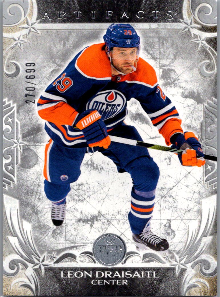 2024-25 Upper Deck Artifacts Leon Draisaitl #154 SN699 front