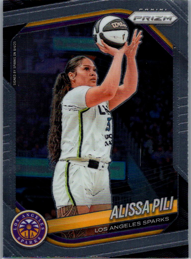 2025 Panini Prizm WNBA Alissa Pili #78 front
