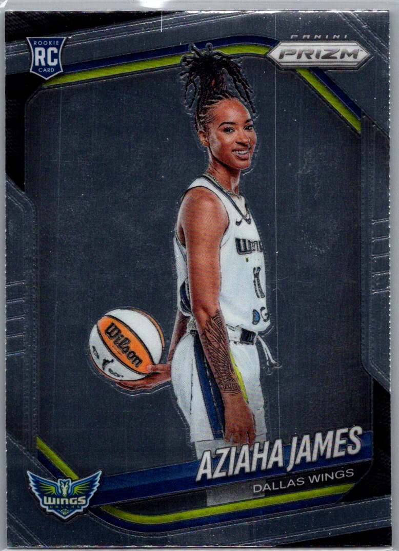 2025 Panini Prizm WNBA Aziaha James #141 RC front
