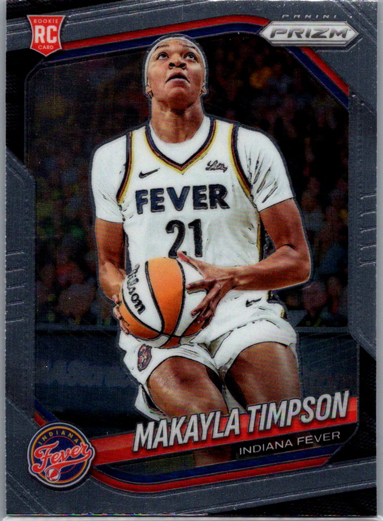2025 Panini Prizm WNBA Makayla Timpson #14 RC front