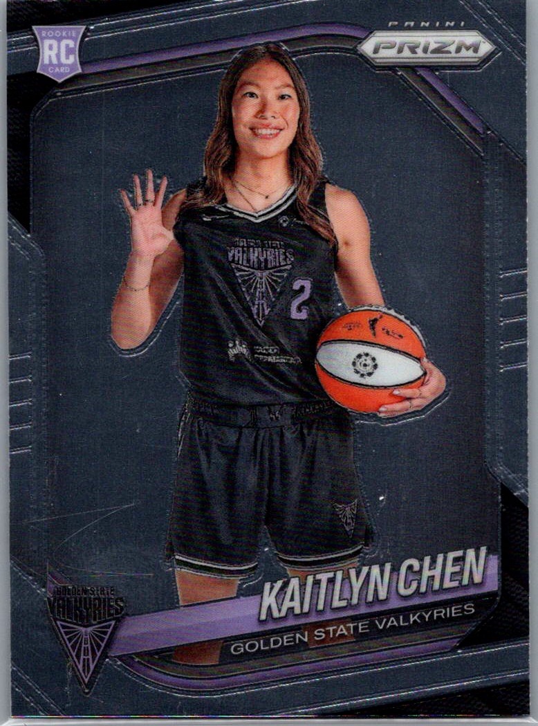 2025 Panini Prizm WNBA Kaitlyn Chen #143 RC front