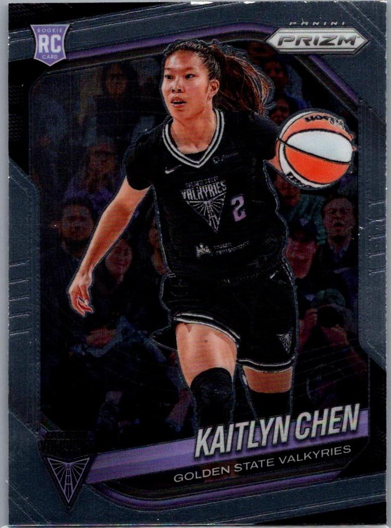 2025 Panini Prizm WNBA Kaitlyn Chen #100 RC front