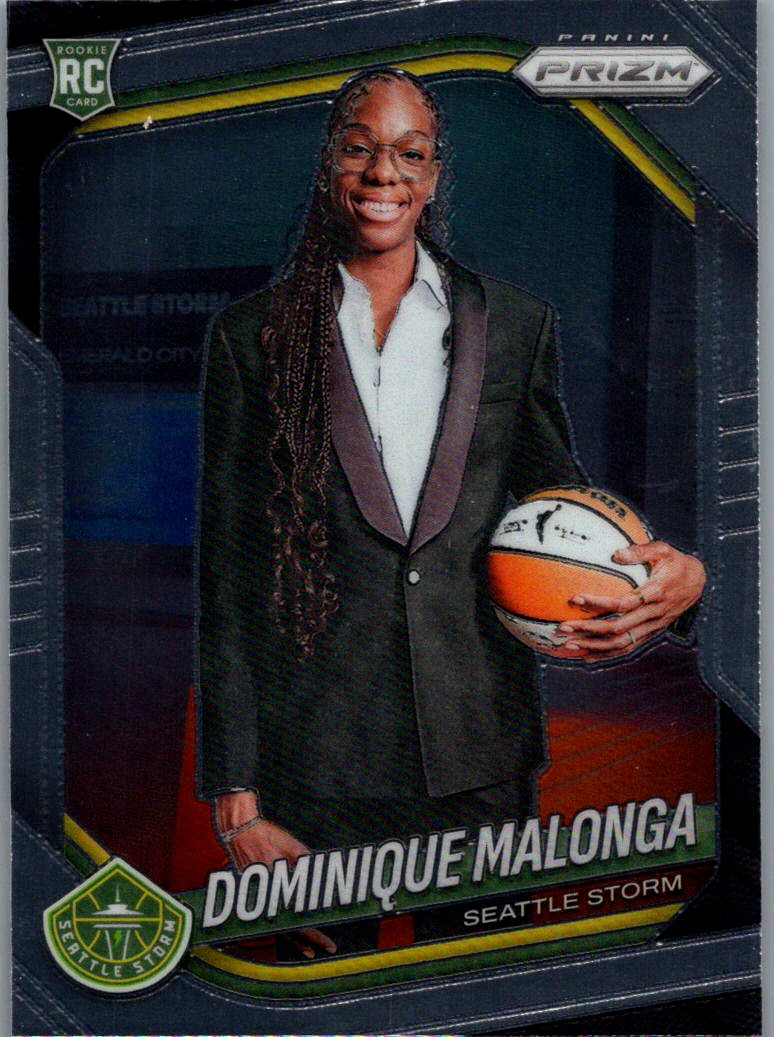 2025 Panini Prizm WNBA Dominique Malonga #144 RC front