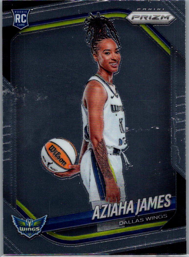 2025 Panini Prizm WNBA Aziaha James #141 RC front