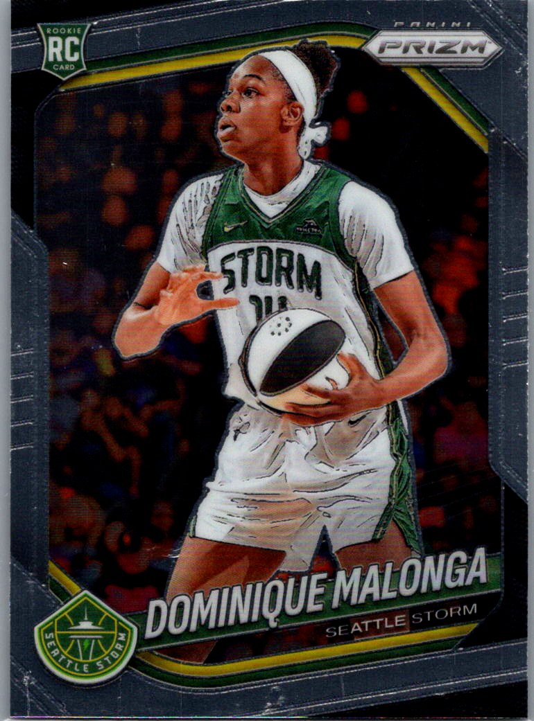 2025 Panini Prizm WNBA Dominique Malonga #116 RC front