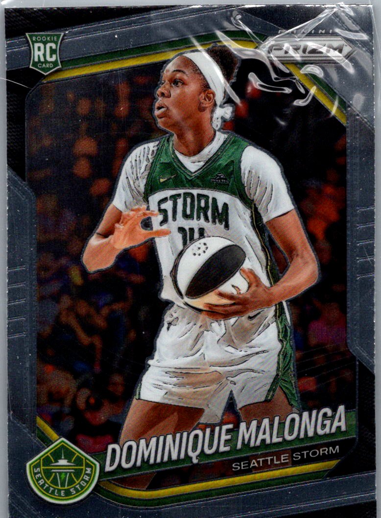 2025 Panini Prizm WNBA Dominique Malonga #116 RC front