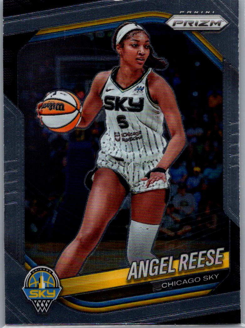 2025 Panini Prizm WNBA Angel Reese #92 front