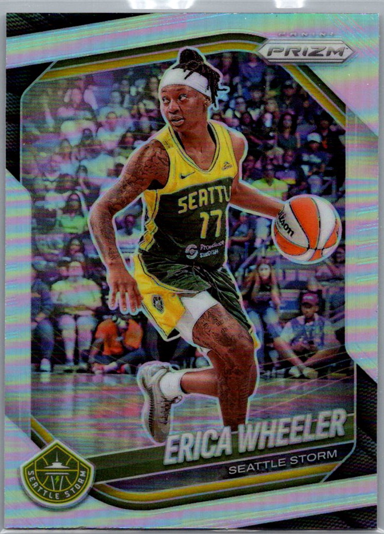 2025 Panini Prizm WNBA - Silver Prizms Erica Wheeler #125 front