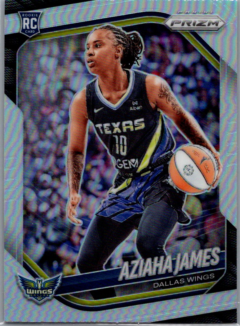 2025 Panini Prizm WNBA - Silver Prizms Aziaha James #83 front