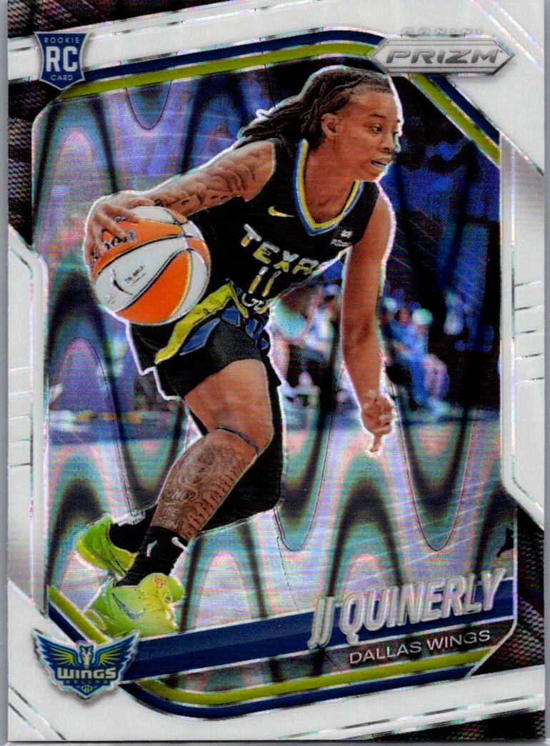 2025 Panini Prizm WNBA - White Seismic Prizms JJ Quinerly #95 front