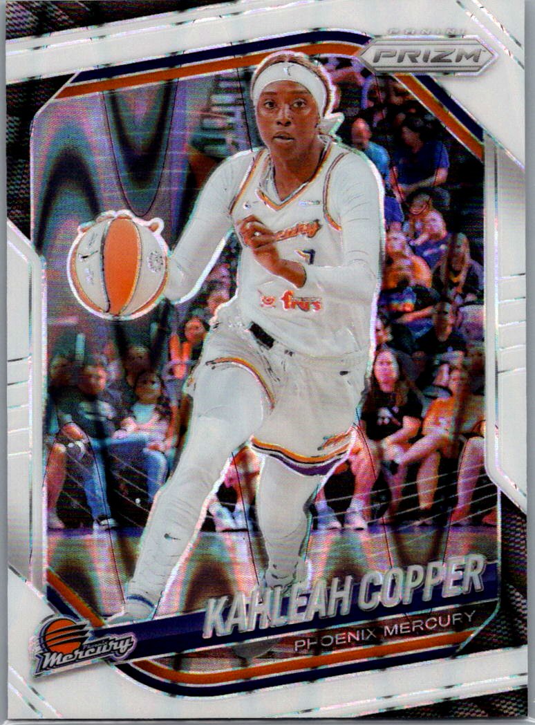 2025 Panini Prizm WNBA - White Seismic Prizms Kahleah Copper #62 front