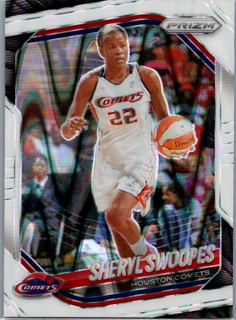 2025 Panini Prizm WNBA - White Seismic Prizms Sheryl Swoopes #21 front