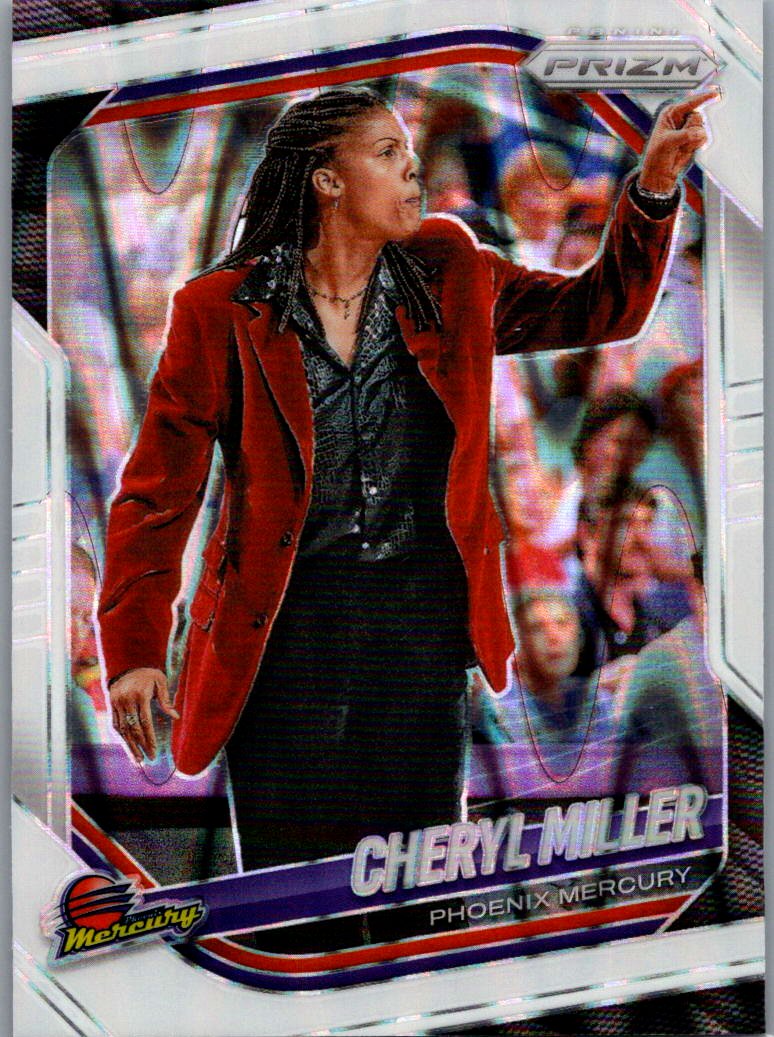 2025 Panini Prizm WNBA - White Seismic Prizms Cheryl Miller #134 front