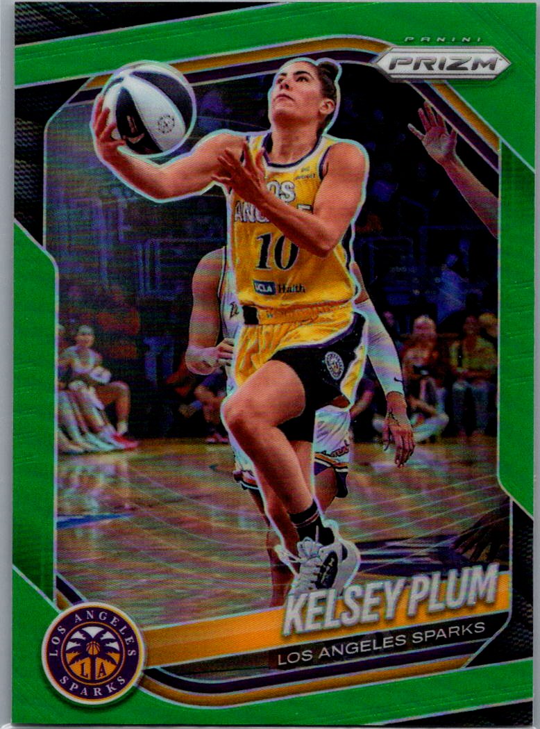 2025 Panini Prizm WNBA - Green Prizms Kelsey Plum #59 front