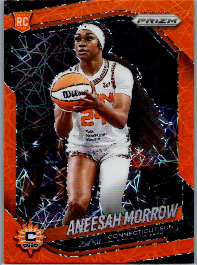 2025 Panini Prizm WNBA - Orange Velocity Prizms Aneesah Morrow #79 front