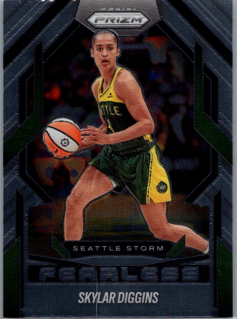 2025 Panini Prizm WNBA - Fearless Skylar Diggins #9 front