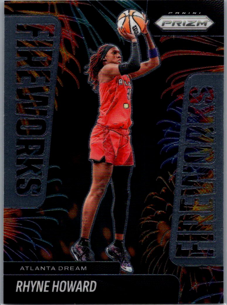 2025 Panini Prizm WNBA - Fireworks Rhyne Howard #5 front