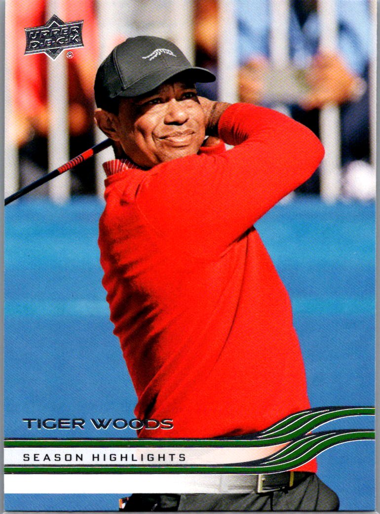 2026 Upper Deck Tiger Woods #41 front