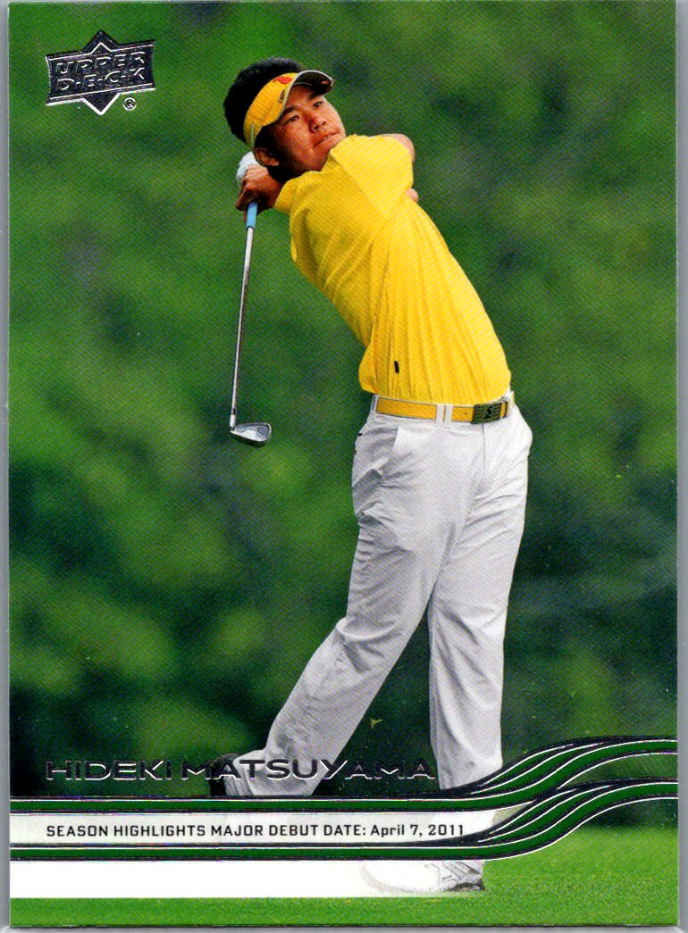 2026 Upper Deck Hideki Matsuyama #72 front