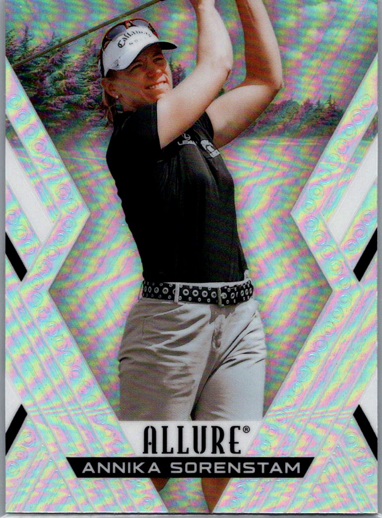 2026 Upper Deck Allure Annika Sorenstam #40 front