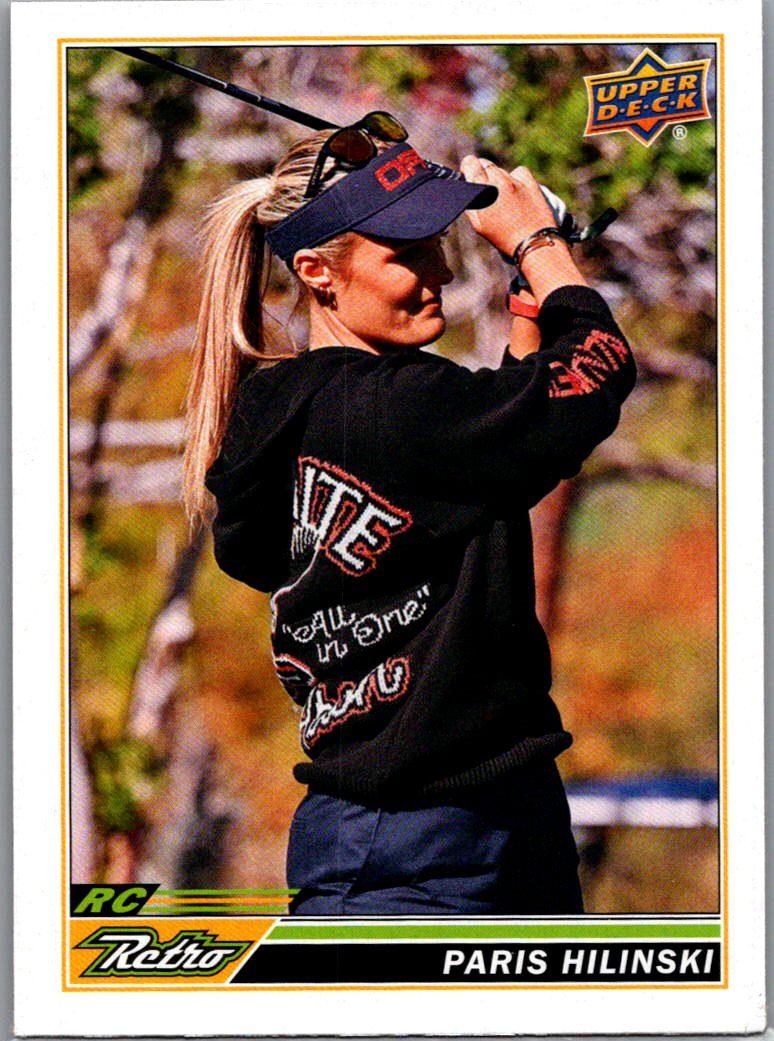 2026 Upper Deck - Retro (Blaster) Paris Hilinski #R-9 front