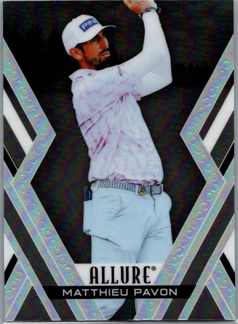 2026 Upper Deck Allure - Black Rainbow Matthieu Pavon #8 front