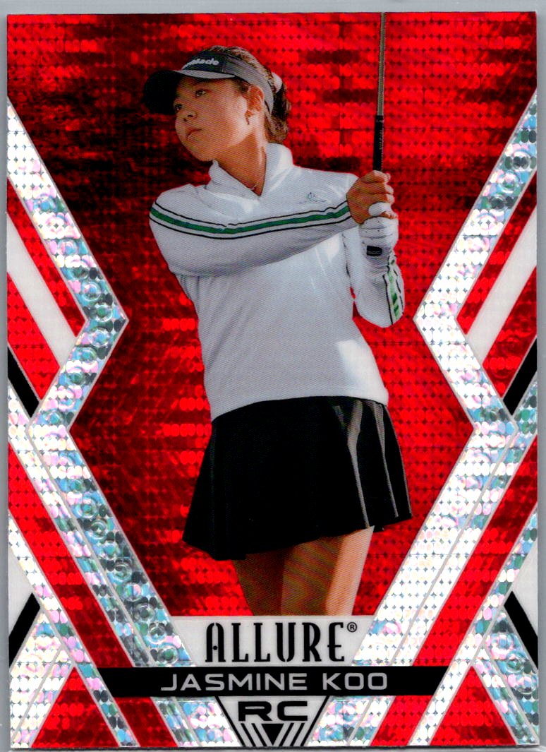 2026 Upper Deck Allure - Red Tees Jasmine Koo #58 front