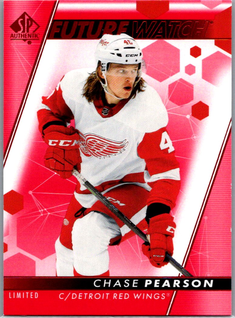 2022-23 SP Authentic - Limited Red Chase Pearson #137 front