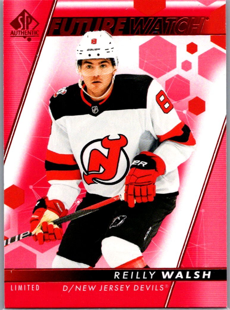 2022-23 SP Authentic - Limited Red Reilly Walsh #126 front