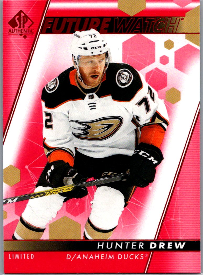 2022-23 SP Authentic - Limited Red Hunter Drew #139 front