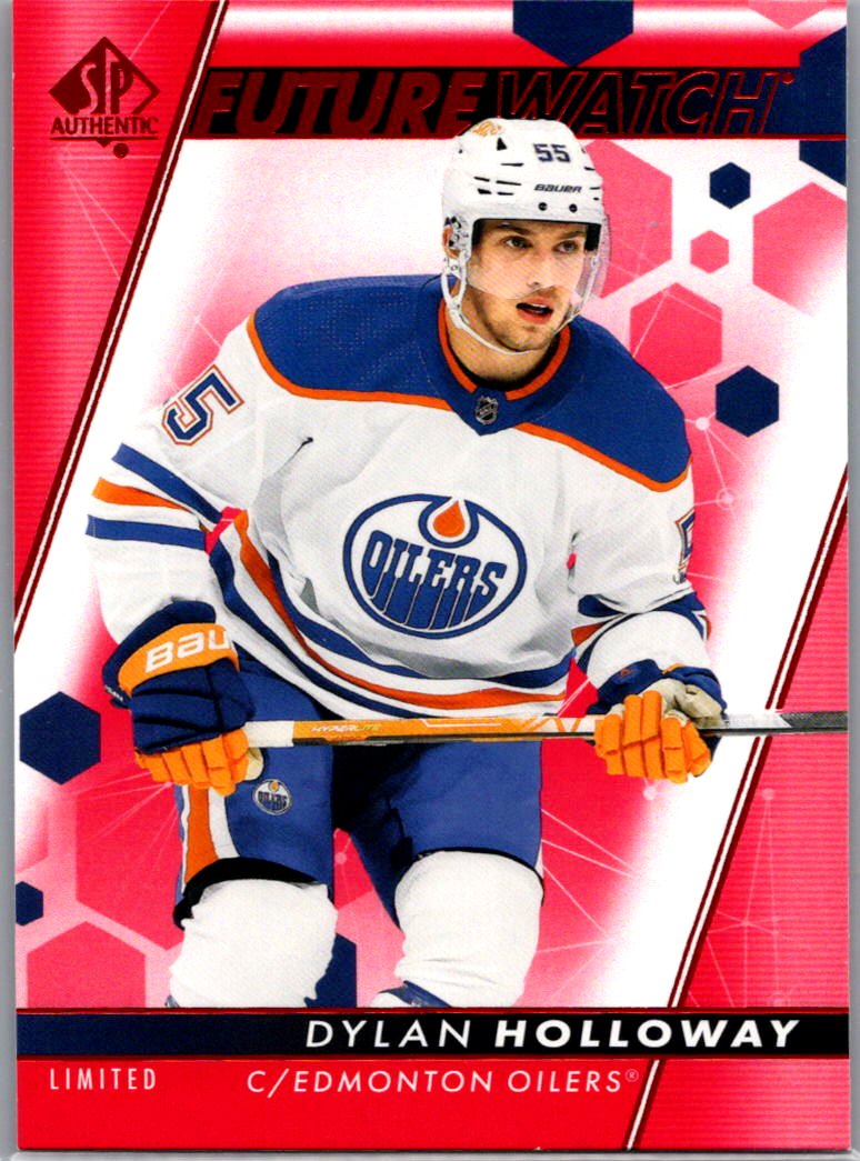 2022-23 SP Authentic - Limited Red Dylan Holloway #106 front
