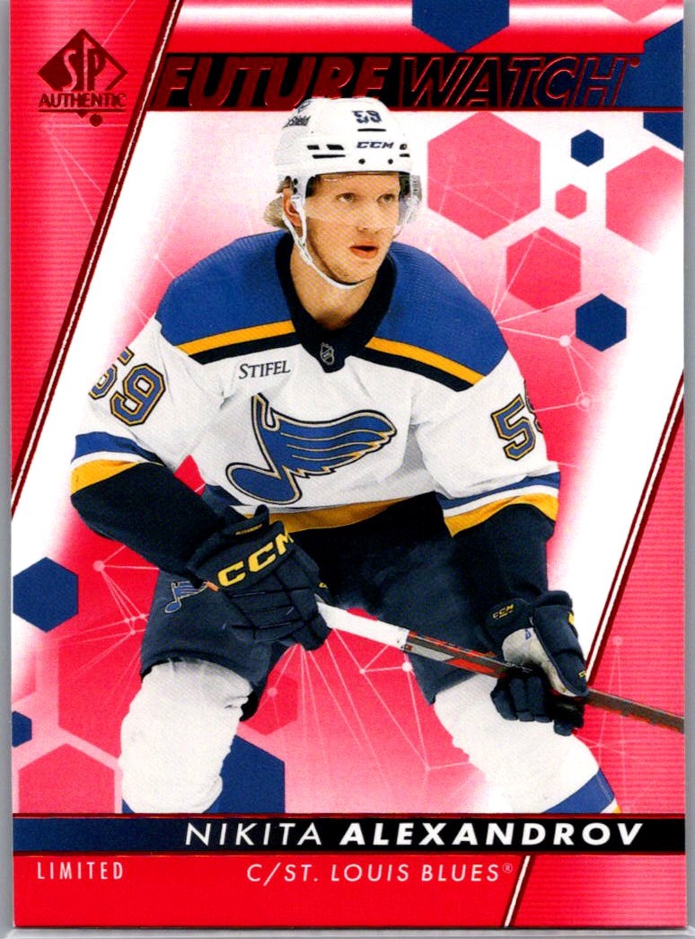 2022-23 SP Authentic - Limited Red Nikita Alexandrov #174 front