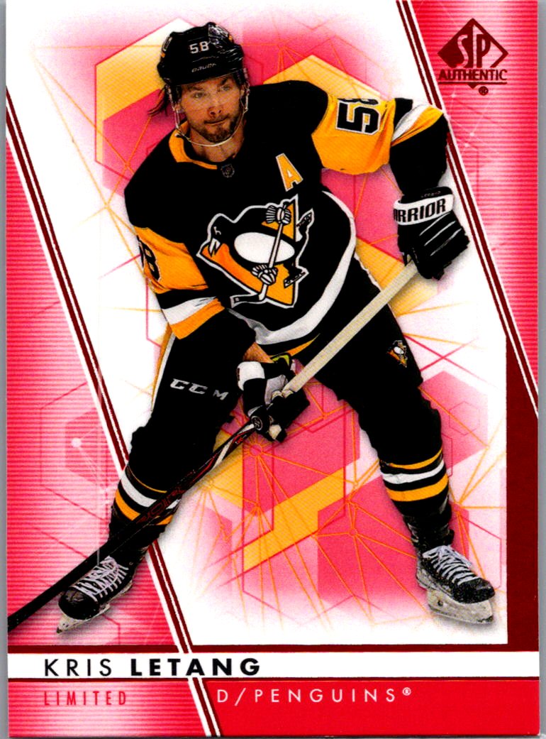 2022-23 SP Authentic - Limited Red Kris Letang #58 front